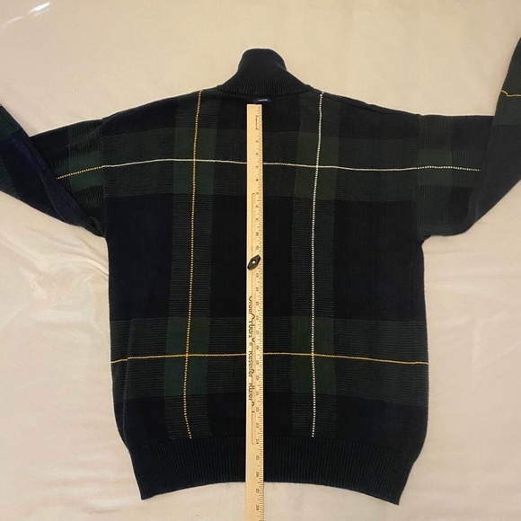 Vintage Nautica 1/4 Zip Grandpa Knit Men's Sweater- Size XL - Picture 4 of 8